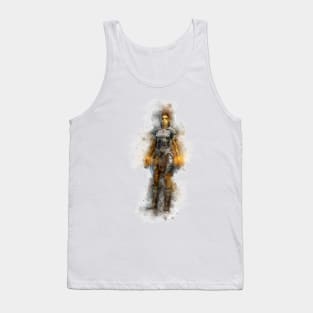 Lae'Zel - Baldur's Gate 3 (Watercolor) Tank Top